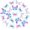 Blue, variant on Small Moving Butterfly Hair Clips with Glitter Rhinestone 20 count Cute Mini Butterfly Decorations 90s Y2K Fairy Accessories for Women Girls Blue