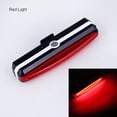 thumbnail image 2 of Luz para Bicicleta Trasera, Leds Rojos y Azules, Impermeable, 5 Modos e Intensidades de Iluminación, Batería Recargable de Larga Duración vía USB, Fácil Instalación, 2 of 5