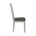 thumbnail image 4 of Brook Bay 5 Piece Trestle Table Set in White, 4 of 8