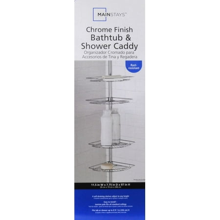 Mainstays Shower Pole Caddy