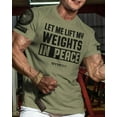 thumbnail image 2 of Gymish Let Me Lift in Peace Workout T-Shirt for Men – Funny Gym Shirt, Men's Gym T-Shirt, Lifting Shirt, Deadlift Tee, Workout Shirt, Gym Wear, Athletic Shirt for Men, 2 of 5