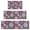 Pioneer Flower Floral, variant on Pioneer Flower Floral Print Pattern Kitchen Rugs Sets Of 3,Kitchen Runner Rugs Non Skid Washable,Decorative Kitchen Floor Mats for Kitchen,Sink,Laundry,17"x30" 17"x47" 17"x59"