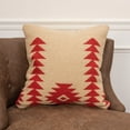 thumbnail image 3 of Rizzy Home Red Aztek motif Decorative Pillow Cover, 3 of 5