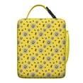 thumbnail image 6 of Honeycomb Insulated Lunch Bag Box Teen Reusable Lunch Tote Bag Water-Resistant Cooler Tote Bag Office Hiking, 6 of 6