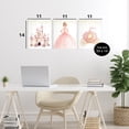 thumbnail image 3 of Stupell Industries Princess Dreams Collection 3 Piece Wall Plaque Art Set, design by Christine Simpson Art, 3 of 7