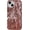 Pink, variant on Pleated Water Ripple Chrome Plating Electroplated Wave Pattern Soft Compatible with iPhone Case (Silver,iPhone 14 Pro)