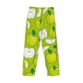 thumbnail image 5 of Balery Men'S Green Apple Pants,Sleepwear Pants,Pajama Pants,Pj Bottoms Drawstring And Pockets-Large, 5 of 9