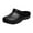 Black, variant on Classic Fuzzy Lined Garden Clogs for Women Men Waterproof Winter Plush Memory Foam Slippers Indoor and Outdoor