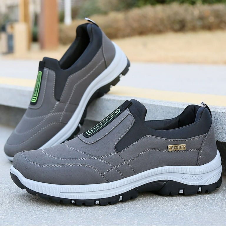 CHICVOMEY Orthopedic Shoes for Men Walking Sneakers with Arch