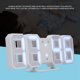 thumbnail image 2 of Alarma de pared digital TUNC multifuncional 3D pantalla LED 12h 24h, 2 of 5