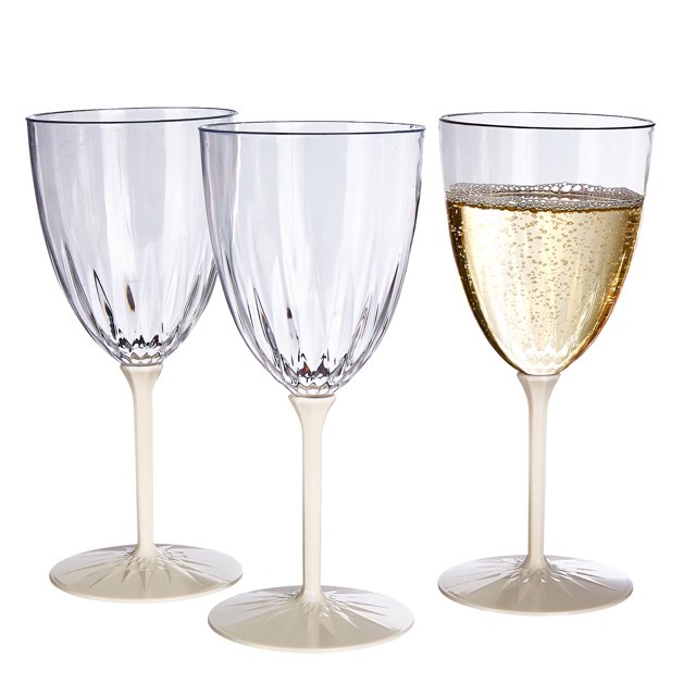 VINTAGE COLLECTION DISPOSABLE WINE GLASSES