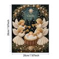 thumbnail image 3 of Christmas Nativity Pearl Painting Kit 5D DIY Diamond Art with Angels Holy Family Scene for Wall Holiday Decor, 3 of 6