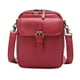 thumbnail image 1 of Bolso bandolera retro ligero unisex multiusos para viajes y deportes al aire libre rojo, 1 of 8