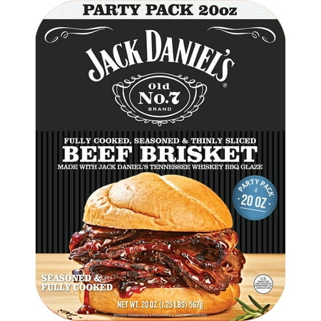 Jack Daniel’s Seasoned Beef Brisket, Refrigerated Entree, 20 oz