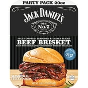 Jack Daniel's Seasoned Beef Brisket, Fully Cooked, Ready to Heat, 16 oz Tray (Refrigerated)