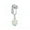 2, variant on Fashion Fake Belly Button Ring Drop Dangle Body Jewelry Women Non Piercing -2