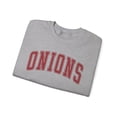 thumbnail image 3 of Onion Sweatshirt Gifts Crew Neck Shirt Long Sleeve Unisex, 3 of 7