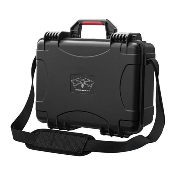STARTRC Waterproof Carrying Case for DJI Air 3S Fly More Combo with Custom-Fit Compartments, Shock-Resistant Build and Portable Size (Black)