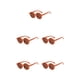 thumbnail image 3 of Gafas de sol ópticas redondas Minnieouse Adorable Naranja Rojo, 3 of 5