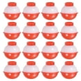 thumbnail image 1 of Unique Bargains 0.75 Inch Fishing Bobbers, 30 Pack Plastic Push Button Round Fishing Float, 1 of 7