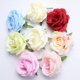 thumbnail image 3 of Cabeza de rosa artificial, accesorio de decoración para bodas, mezcla de colores, 3 of 8