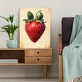 thumbnail image 5 of Qisvanset 12x16 Inch 2D Flat Framed Canvas Art, Fruit of the Spirit Strawberry Bible Verse Kitchen Nursery Wall Decor, 5 of 5