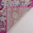 thumbnail image 4 of Ladole Rugs Darcy Persian Traditonal Design Beautiful Durable Soft Indoor Area Rug Carpet in Pink, 7x10 (6'5" x 9'5", 200cm x 290cm), 4 of 4