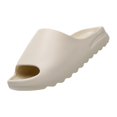 thumbnail image 3 of Zapatillas De Verano Sandalias Unisex Antideslizantes Mujer Hombre Casa Confort Zapatillas EVA Beige 44 A 45 Sunnimix Zapatillas de estar por casa, 3 of 8
