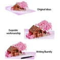thumbnail image 4 of Paper Carving Flower Tree Cottage Greeting Card Happy Birthday Card For Men Women Couples Festival Event, 4 of 13
