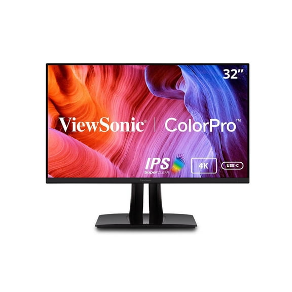 ViewSonic VP3256-4K 32" 16:9 4K Ultra HD USB-C IPS LED HDR Monitor