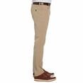 thumbnail image 2 of Callaway Chino Pants Mens Flat Front Straight Leg Golfer Casual, Tan, 38/34, 2 of 4