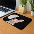thumbnail image 5 of WIRESTER 8.66x7.08 in Rectangle Mouse Pad with Non-Slip Rubber Base for Computers, Laptop, Office & Home - Cream Sphynx Kitten Cat, 5 of 5