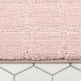 thumbnail image 2 of TOWN & COUNTRY EVERYDAY Ultra Plush Solid Tufted Windowpane Bath Mat, Soft and Absorbent Tufted Floor Mat, Non-Slip Backing, Machine Washable, Blush, 20"x32", 2 of 13