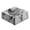 White and black, variant on Yuungoou small Cigar Ashtrays For Men, Outside Ashtrays For Cigarettes For Patio, Ceramic Cool Ashtrays Ceramic Indoor Decorations-green-13x13x5.5cm