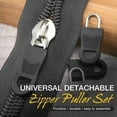 thumbnail image 2 of Felwors 16PCS Universal Detachable Zip Zipper Puller Set Wide Waistbands Elastic Waist, 2 of 9