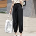 thumbnail image 4 of SIYUDAN Womens Pants Women'S Pants Casual Black Adult Pants For Women Comfortable Pants For Women For Work Wide Leg Pants Woman With Pockets Women Fall Pants, 4 of 5