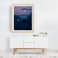 thumbnail image 3 of Driving through Anchorage - Anchorage Alaska Photography Foggy Cityscape Moody Street Photography Winter Nightlife Car Unframed Wall Art Print 18 x 24 inches, 3 of 4