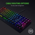 thumbnail image 3 of Razer BlackWidow V3 TKL Mechanical Gaming Keyboard: Yellow Mechanical Switches Linear & Silent - Chroma RGB - Compact Form Factor - Programmable Macr, 3 of 7