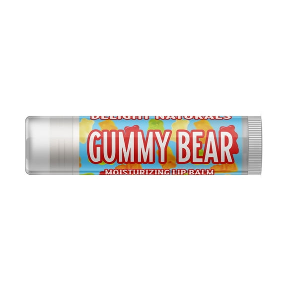 Delight Naturals Jumbo Lip Balm - Gummy Bear