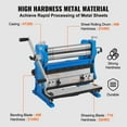 thumbnail image 4 of VEVOR 12-In Sheet Metal Shear 3-In-1 Combination Shear Brake Roll Machine 20 GA, 4 of 9