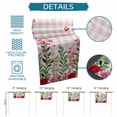 thumbnail image 6 of Valentine's Day Table Runner 70 Inches Long Farmhouse Dress Scarves, Pink Red Roses Love Heart Eucalyptus Plaid Dining Tablerunner for Coffee Table/Kitchen Island/Party Décor, 13" x 70", 6 of 8