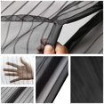 thumbnail image 4 of Magnetic Closure Mosquito Net - Self-Closing Ultra Fine Mesh, Easy Tool-Free Installation (Black (New Style) - 80 x 210 cm, 4 of 4
