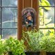 thumbnail image 2 of Escultura de gnomo de jardín, adornos de árbol de estatua de resina 3D, decoración de estatua en miniatura, accesorios de jardinería de estatua de figura linda para interiores y exteriores, 15 cm de, 2 of 5