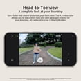 thumbnail image 5 of onn Video Doorbell Wired, with Google Home and Gemini, Head to Toe View, 1200p HDR – Search Video History, Event Descriptions (Existing Doorbell Wiring Required), 5 of 14