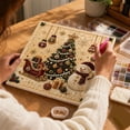 thumbnail image 6 of 2026 Christmas Pearl Art Wall Decor 8x8 inch, Window Framed Christmas DIY Pearl Bead Painting Kits for Adult, Christmas Party Decorations for Home Wall Decor, 6 of 7