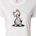 thumbnail image 4 of Inktastic Chinese Crested Women's T-Shirt, 4 of 5