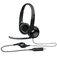 thumbnail image 2 of AUDIFONOS CON MICRÓFONO Logitech H390 DIADEMA USB PARA COMPUTADORA 981-000060, 2 of 3