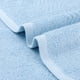 thumbnail image 4 of Toallas de mano de patrón de textura en olas REGALWOVEN, paquete de 2, toallas de algodón altamente absorbentes para hoteles, spa Azul 13" x 30", 4 of 7