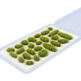 thumbnail image 1 of Milaget 25Pcs Cluster Grass Train Landscape Railroad Scenery Sand Table Miniature Scene Light Green, 1 of 9