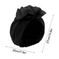 thumbnail image 3 of Neoyler Women's Fashion Wrap Head Cap Soft Stretchy French Retro Turban Suit for Hair Braids Box Braids High Ponytails Buns Hijabs Sleeping Chemo Bad Hair Days, 3 of 7